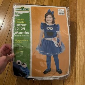 Sesame Street Cookie Monster Infant Costume - Blue (12-24 Months)